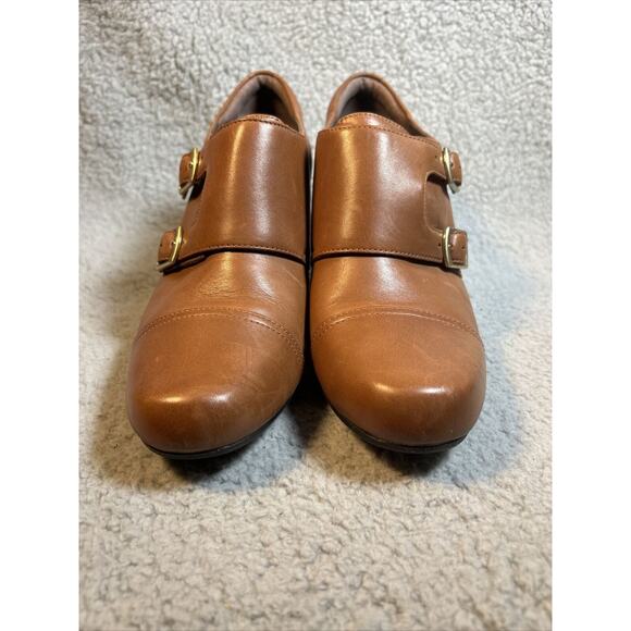 CLARKS Bendables Women's Double Monk Strap Ankle Boot Booties 10M - Picture 8 of 16